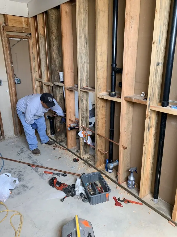 Commercial rough-in plumbing for Gas Line Repair in Shaws Corner